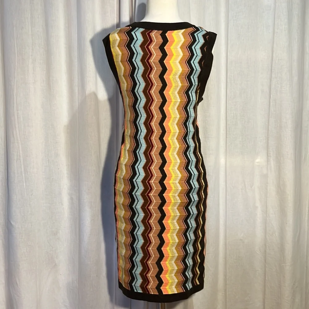Missoni for Target vertical chevron sweater dress with slip lining-GUC - Picture 8 of 12